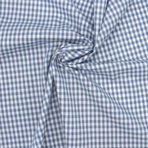 N°120 - Vichy bleu jean 5 mm