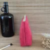 Trousse triangle en velours côtelé rouge 4 Trousse triangle en velours côtelé rouge sur le site Johanna Créations